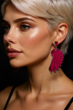 עגילי קונכיית הרובין לאתר